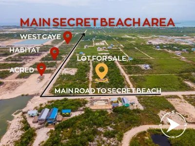 Prime Elevated Lot in Secret Beach – Parcel 8115, 🇧🇿 Belize
