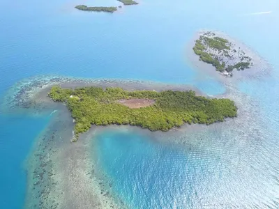 1533 — An Exceptionally Large, Untouched Private Island in the Lark Caye Range • Just 6 Miles from Placencia Village • Raw & Undeveloped Potential, 🇧🇿 Belize