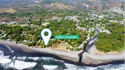 Terreno De 2 Mz Orilla De Playa Surf City La Libertad; Idi: 141699, 🇸🇻 El Salvador