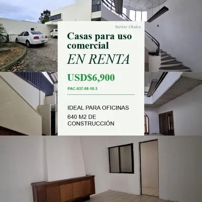 3 Casas comerciales IDEAL para oficinas en zona 9 EN RENTA, 🇬🇹 Guatemala