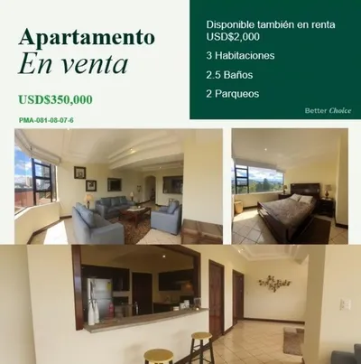 En venta o Renta Apartamento en Zona 10 Milenia, 🇬🇹 Guatemala