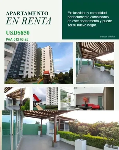 En renta apartamento en zona 14 Sector la Villa, 🇬🇹 Guatemala