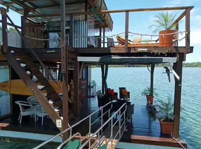 Floating 3BR Off-Grid Paradise $165K | Tierra Oscura Bocas del Toro, 🇵🇦 Panama