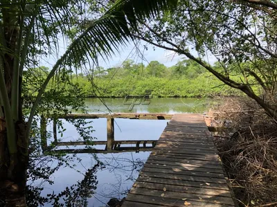 Spacious 3 bedroom house with private wharf on Joe Taylor creek, 🇧🇿 Belize
